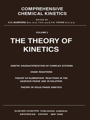 cover image of The Theory of Kinetics